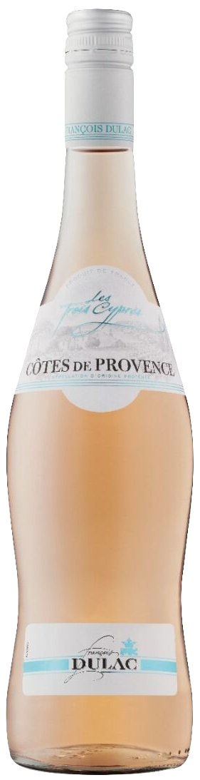 Francois Dulac Les Trois Cyprès Rosé, 750ml